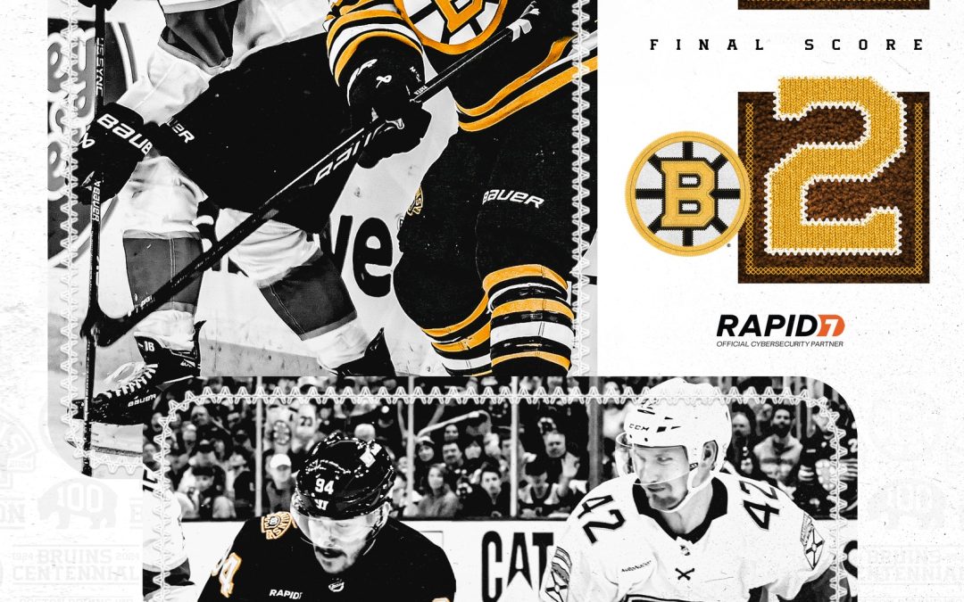 Les Bruins de Boston au bord du gouffre