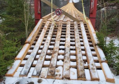 Sainte-Madeleine : la passerelle sera reconstruite