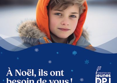 La Fondation des jeunes de la DPJ lance sa campagne de Noël