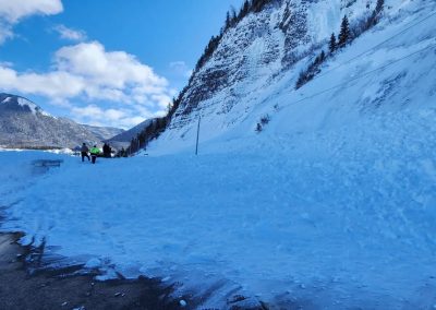 Avalanche à Mont-St-Pierre