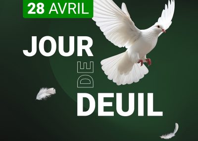 Jour de deuil : 5 personnes ont perdu la vie dans notre région en 2024