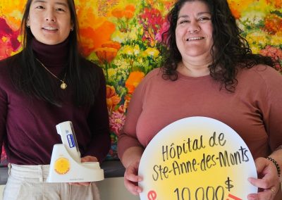 Enfant Soleil fait des dons importants en Gaspésie