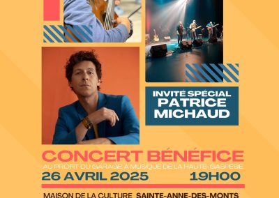 Spectacle bénéfice Garage à Musique