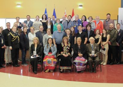 Médaille royale pour 34 personnes de notre région !