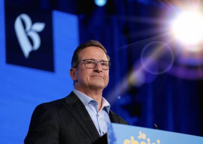 Le chef du Bloc Québécois poursuit sa tournée en Gaspésie