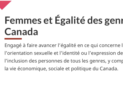 Ottawa soutient les communautés 2ELGBTQI+