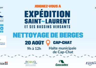 Grand nettoyage citoyen à Cap-Chat aujourd’hui !