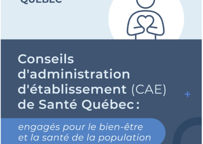 CISSS : le conseil d’administration d’établissement donnera des avis