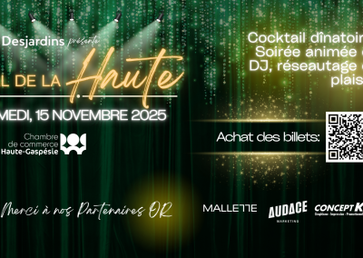 Le Bal de la Haute aura lieu demain