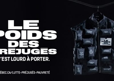 Campagne de sensibilisation sur les préjugés envers les personnes en situation de pauvreté