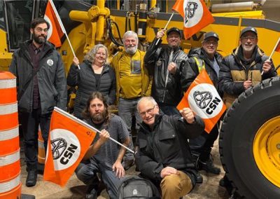 Murdochville : les membres du syndicat augmentent la pression