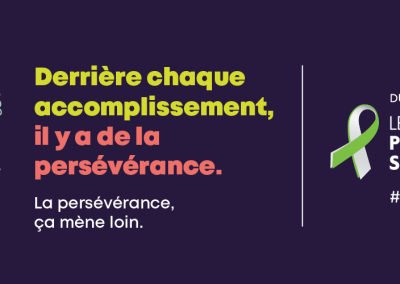Mobilisation pour la persévérance scolaire