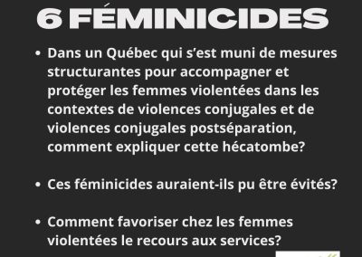 Six féminicides en janvier : le gouvernement sous pression pour agir