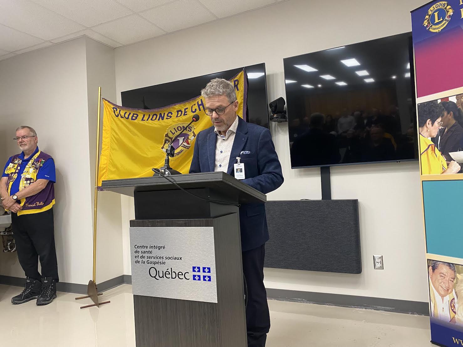 Le PDG du CISSS de la Gaspésie
