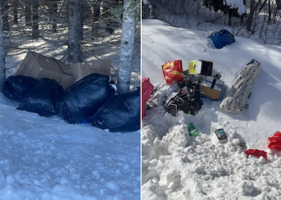 Cap-Chat : des dépôts sauvages que déplore la mairesse