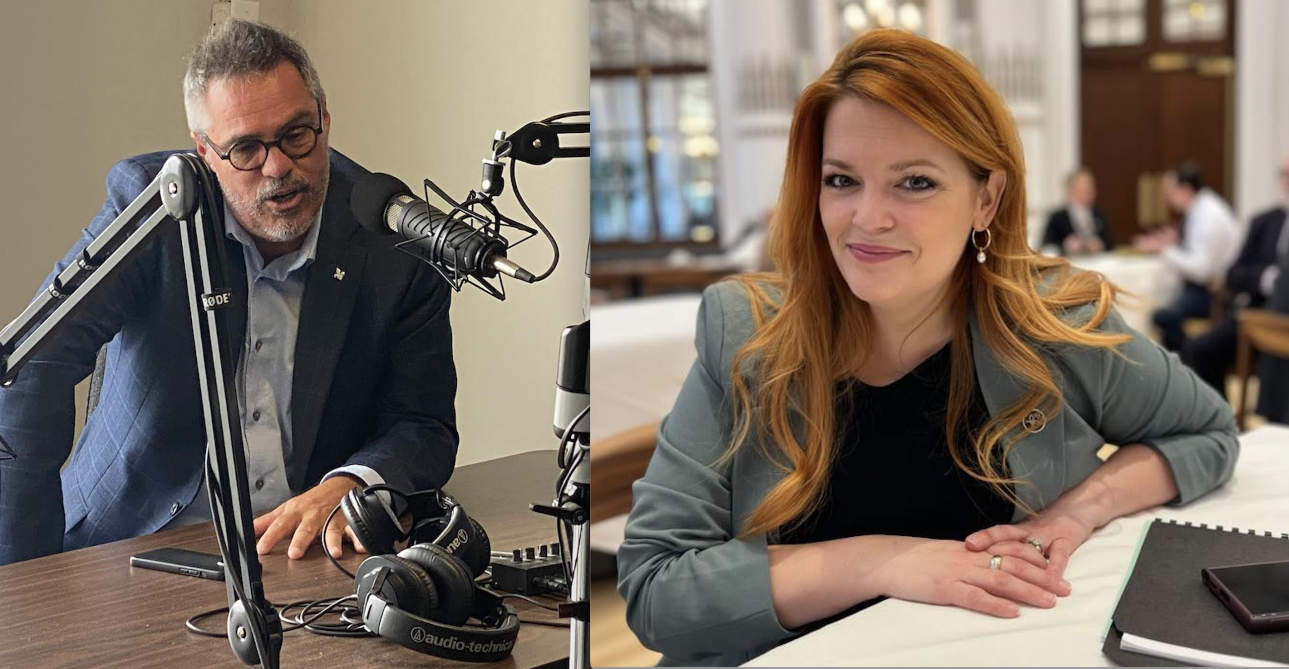 Photo de Stéphane Ste-Croix et Catherine Blouin