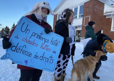 Sous-financement des organismes en défense collective de notre région