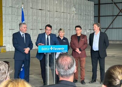 Une nouvelle étape est franchie dans la modernisation du port de Matane