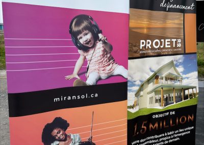 Dévoilement du site de la future école Miransol